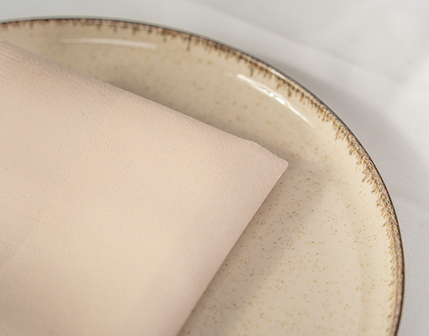 Satin Beige Servietter