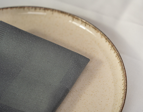 Satin Koksgrå Servietter