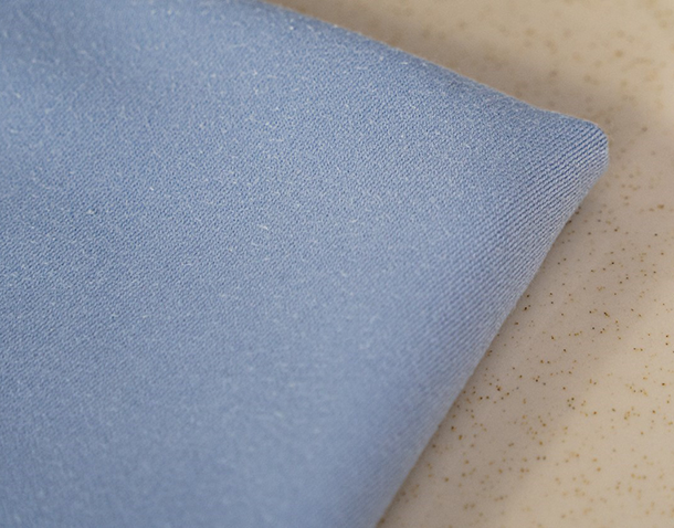 Satin Lys Blå Servietter