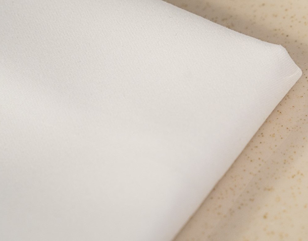 Satin Hvid Servietter